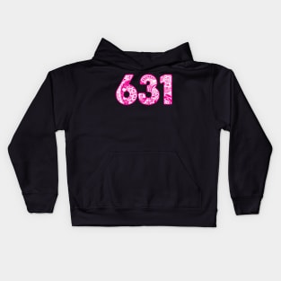 631 - pink Kids Hoodie